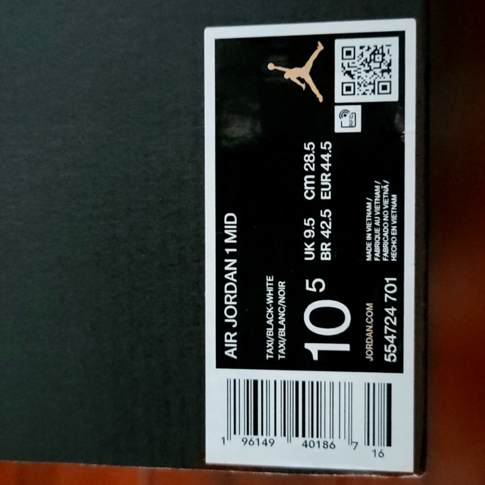 Air Jordan 1 Mid - Taxi